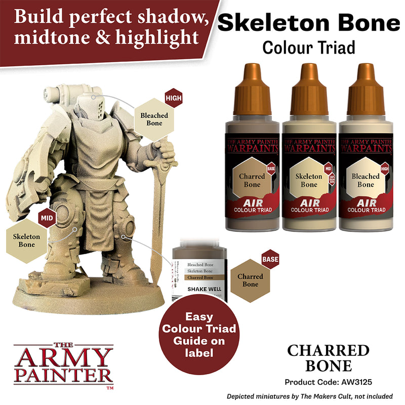 WARPAINTS: ACRYLIC AIR CHARRED BONE