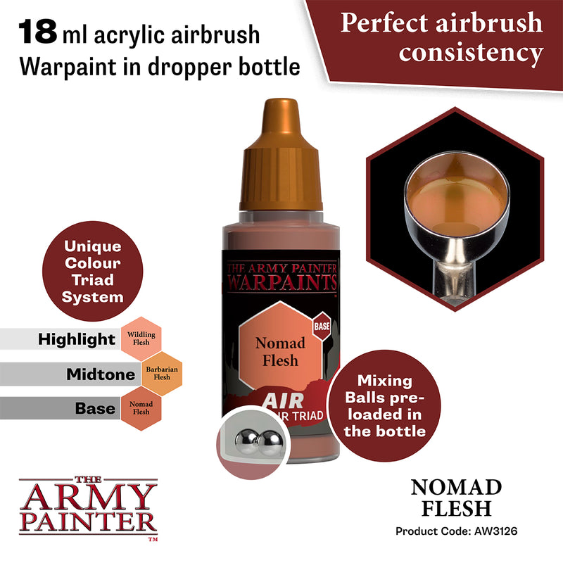 WARPAINTS: ACRYLIC AIR NOMAD FLESH