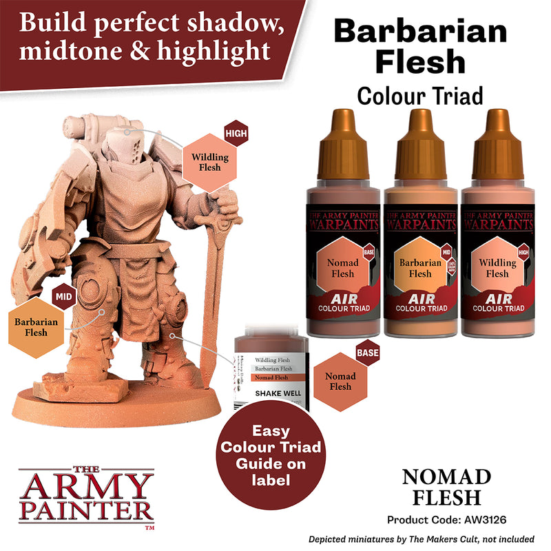 WARPAINTS: ACRYLIC AIR NOMAD FLESH