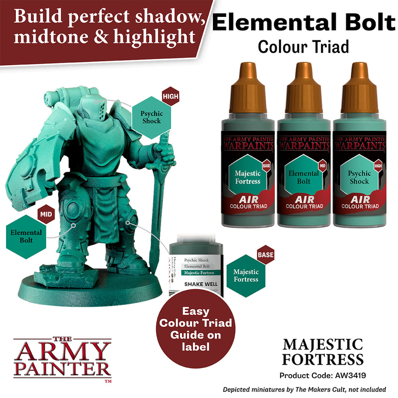 WARPAINTS: ACRYLIC AIR MAJESTIC FORTRESS