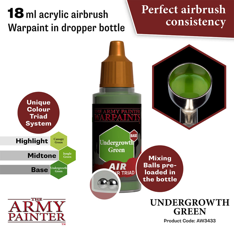 WARPAINTS: ACRYLIC AIR UNDERGROWTH GREEN