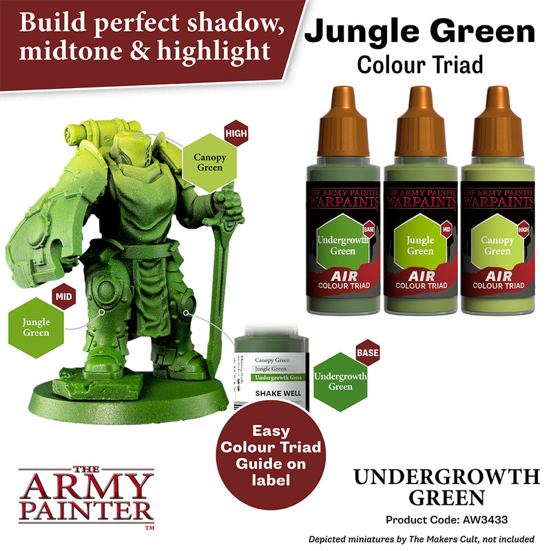 WARPAINTS: ACRYLIC AIR UNDERGROWTH GREEN
