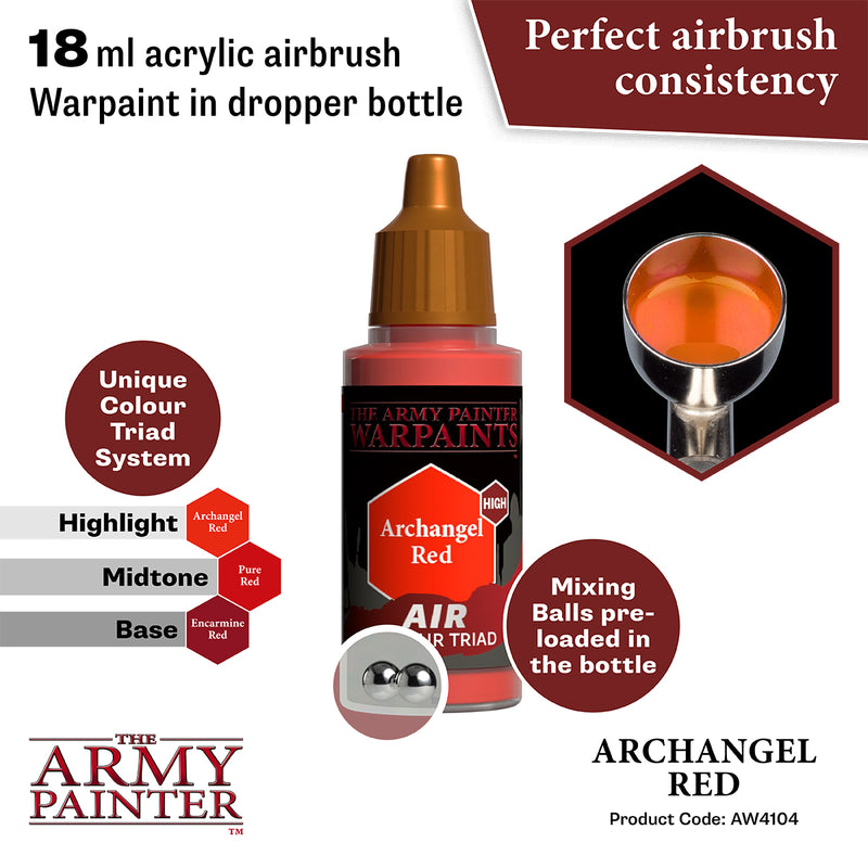 WARPAINTS: ACRYLIC AIR ARCHANGEL RED