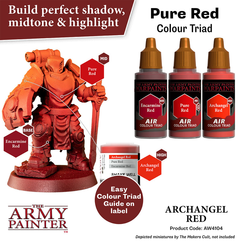 WARPAINTS: ACRYLIC AIR ARCHANGEL RED