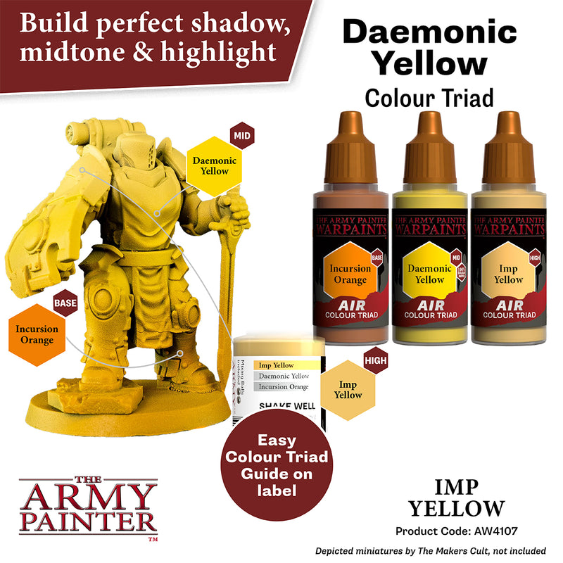 WARPAINTS: ACRYLIC AIR IMP YELLOW