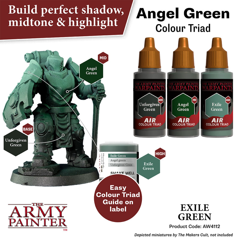 WARPAINTS: ACRYLIC AIR EXILE GREEN