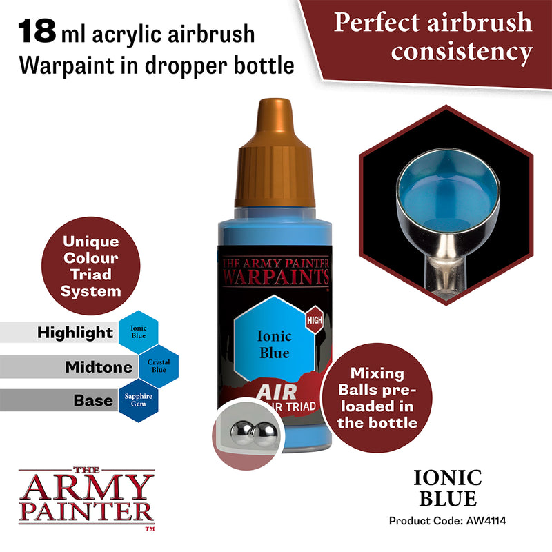 WARPAINTS: ACRYLIC AIR IONIC BLUE