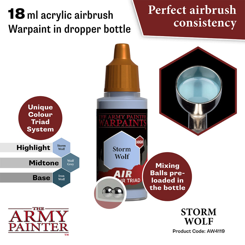 WARPAINTS: ACRYLIC AIR STORM WOLF