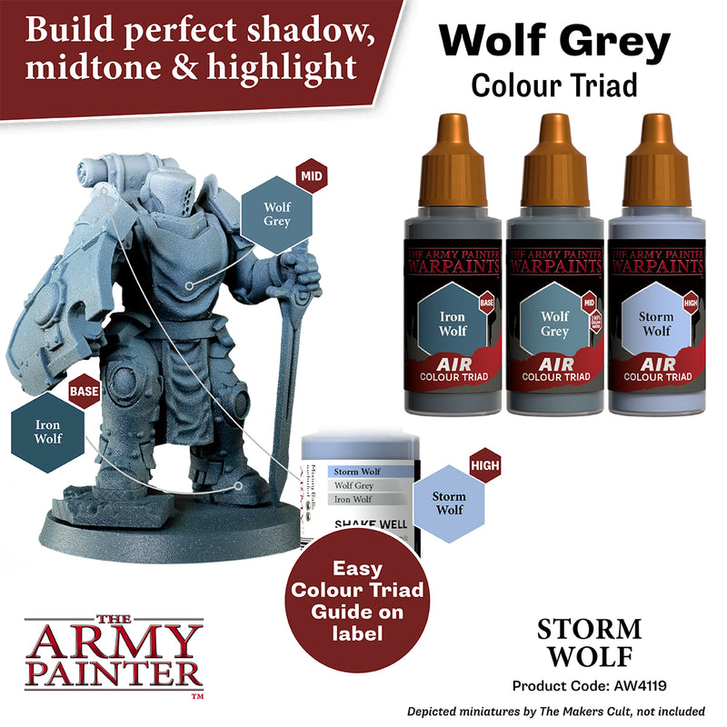 WARPAINTS: ACRYLIC AIR STORM WOLF