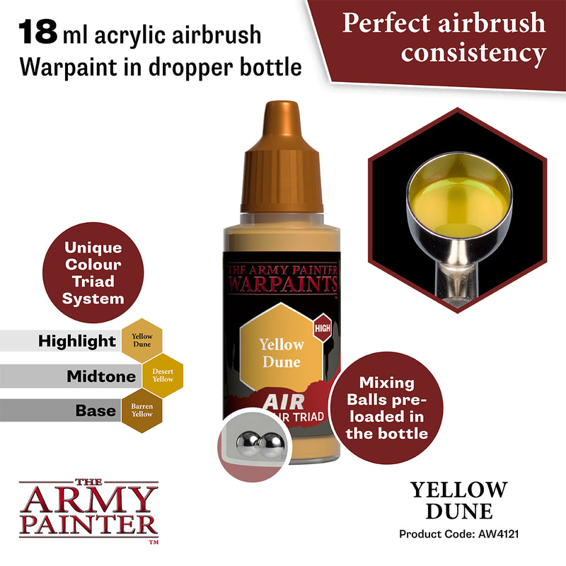 WARPAINTS: ACRYLIC AIR YELLOW DUNE