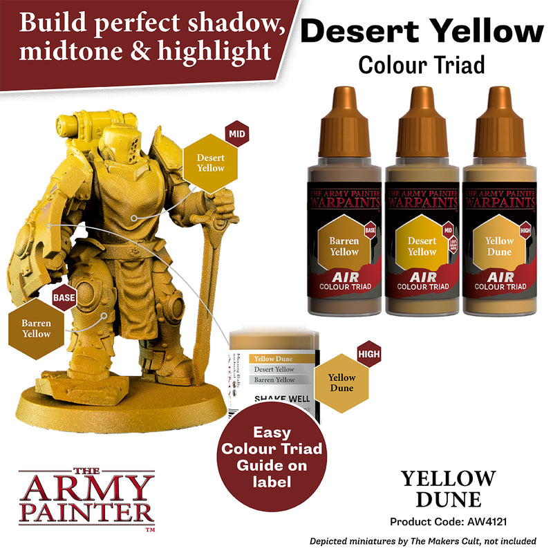 WARPAINTS: ACRYLIC AIR YELLOW DUNE