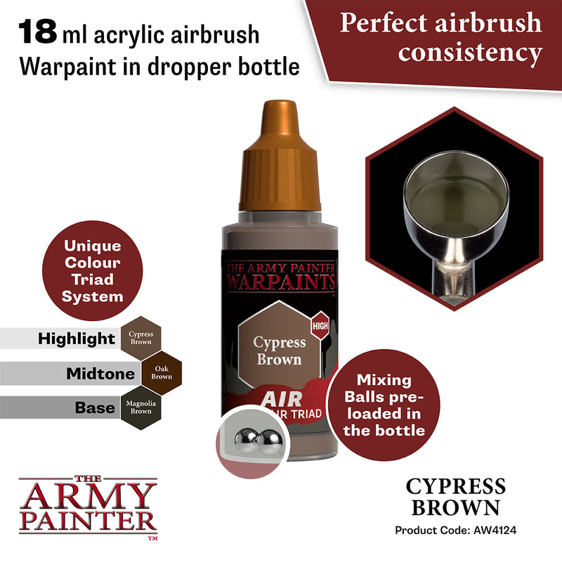 WARPAINTS: ACRYLIC AIR CYPRESS BROWN
