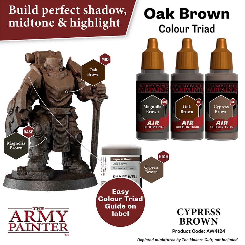 WARPAINTS: ACRYLIC AIR CYPRESS BROWN