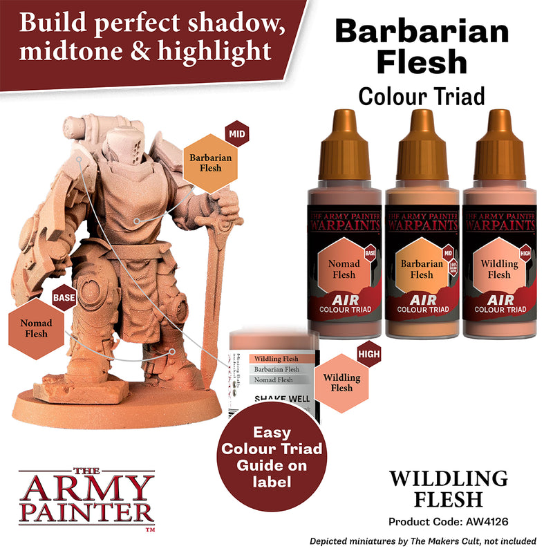 WARPAINTS: ACRYLIC AIR WILDLING FLESH