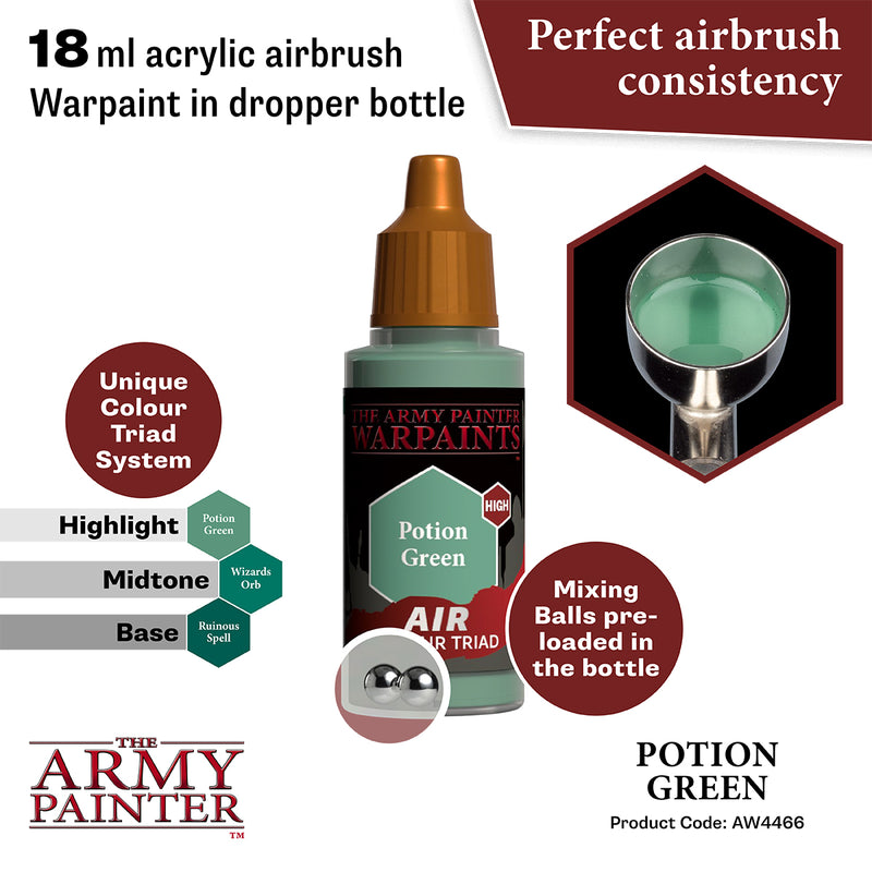 WARPAINTS: ACRYLIC AIR POTION GREEN