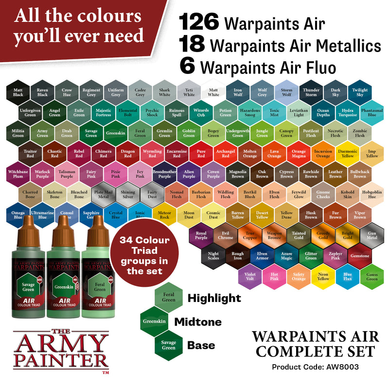 Army Painter Warpaints Air Complete Set