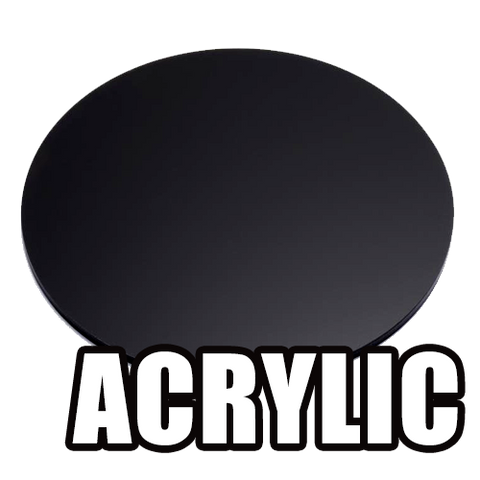 Glossy Acrylic Miniature Bases