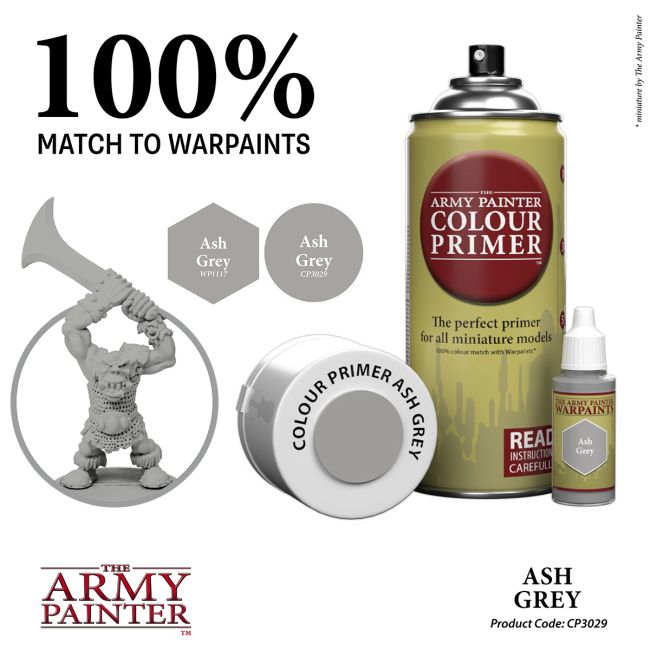 Army Painter Ash Grey Primer