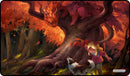 Autumn Dragon Stitched Edge Playmat