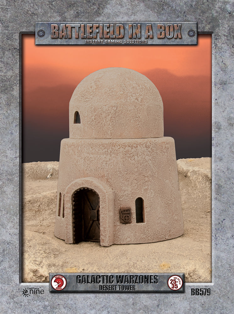 Battlefield In A Box Pillars - Galactic Warzones Desert Tower