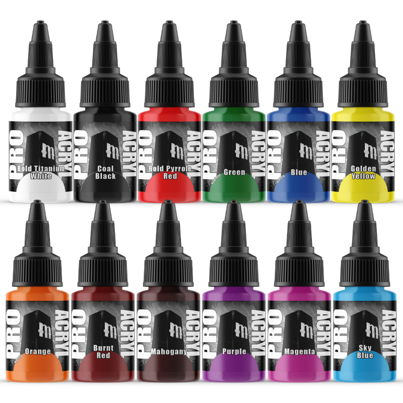 Pro Acryl Base Paint Set