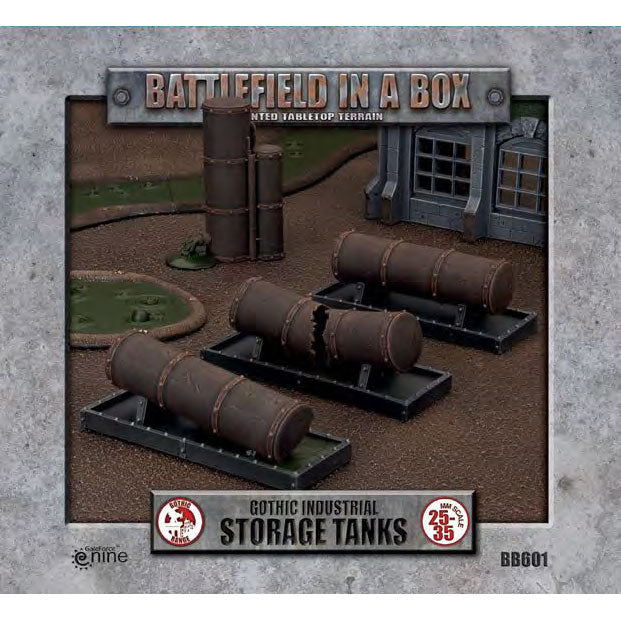 Battlefield In A Box Gothic Industrial Storage Tanks