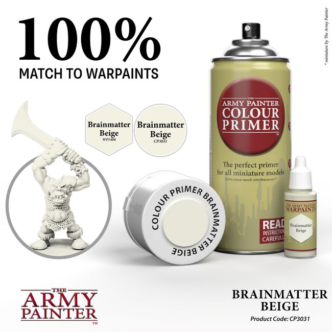 Army Painter Brainmatter Beige Primer