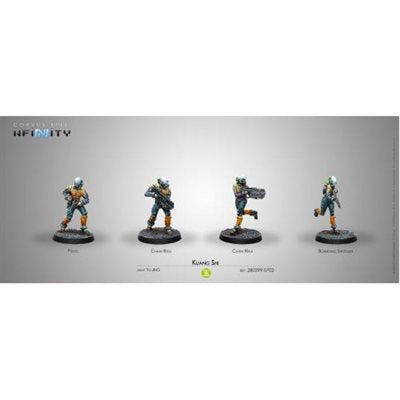 Infinity: Yu Jing - Kuang Shi - Chain Rifle/Boarding Shotgun (4) - RS