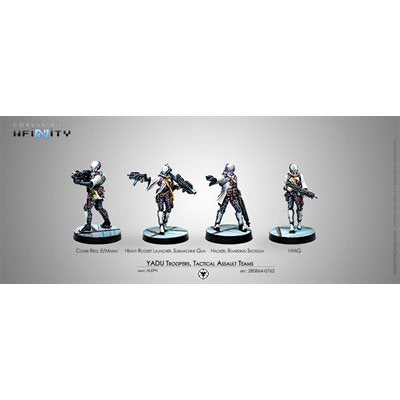 Infinity: ALEPH Yadu Troops (4)