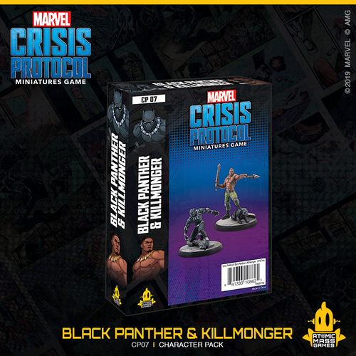 Marvel: Crisis Protocol - Black Panther and Killmonger
