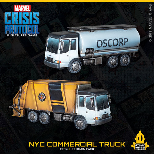 Marvel: Crisis Protocol - NYC Commercial Truck Terrain Pack