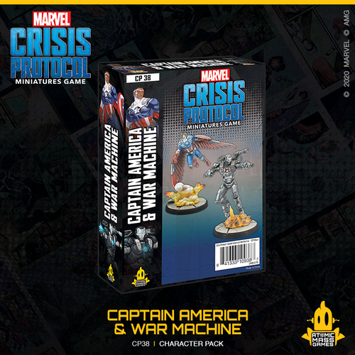 Marvel: Crisis Protocol - Captain America & War Machine