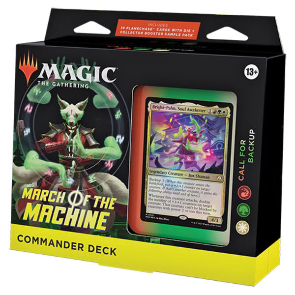 March Of The Machine Commander Deck Call For Backup