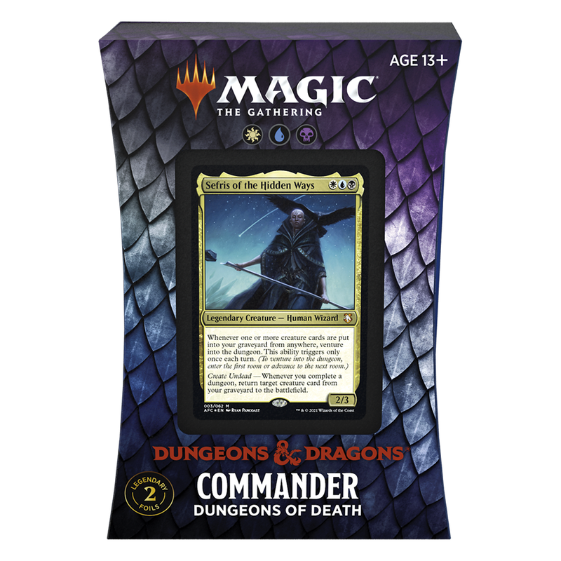 Dungeons Of Death - MTG Adventures In The Forgotten Realms Commander D Dungeons Of Death - MTG Adventures In The Forgotten Realms Commander D