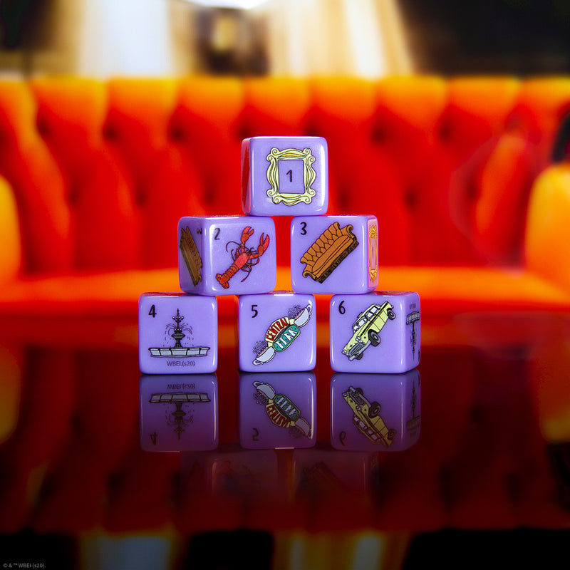 6pc Friends Dice Set