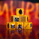 6pc Shining Dice Set