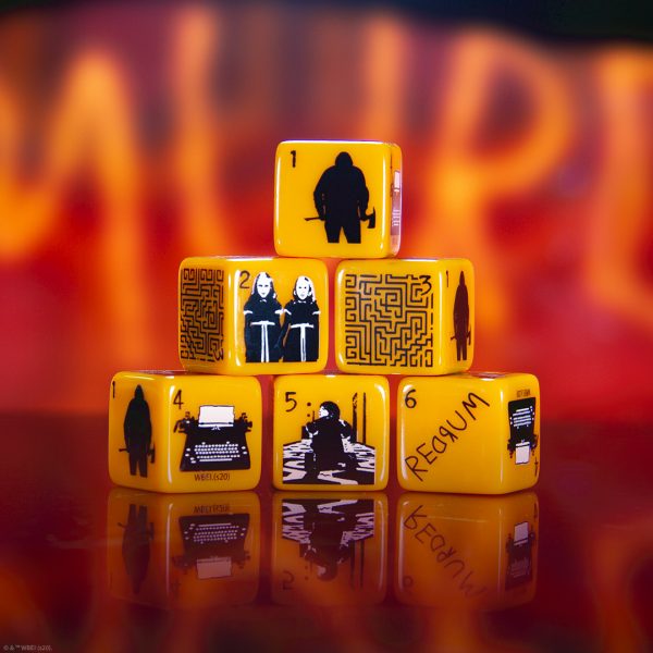 6pc Shining Dice Set