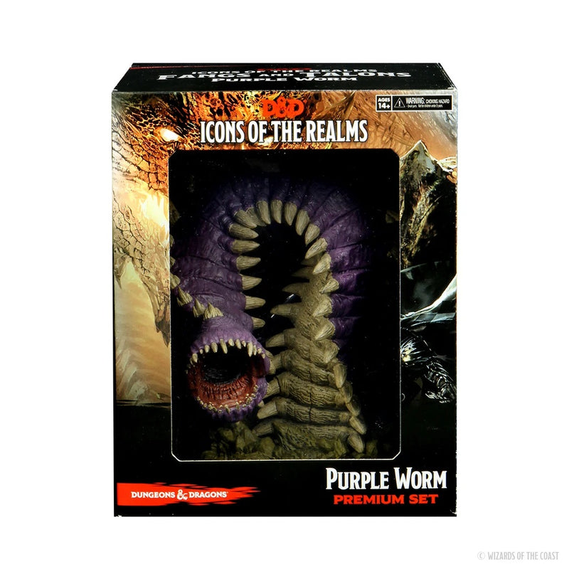 Dungeons & Dragons - Icons of the Realms Fangs and Talons: Purple Worm