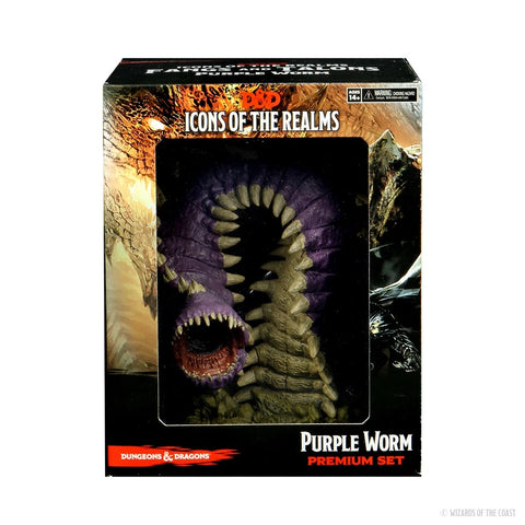 Dungeons & Dragons - Icons of the Realms Fangs and Talons: Purple Worm