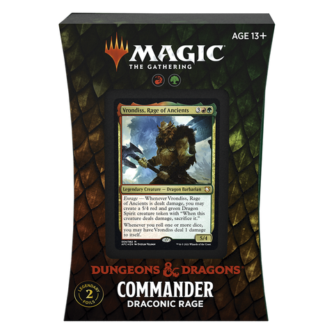 Draconic Rage - MTG Adventures In The Forgotten Realms Commander Decks