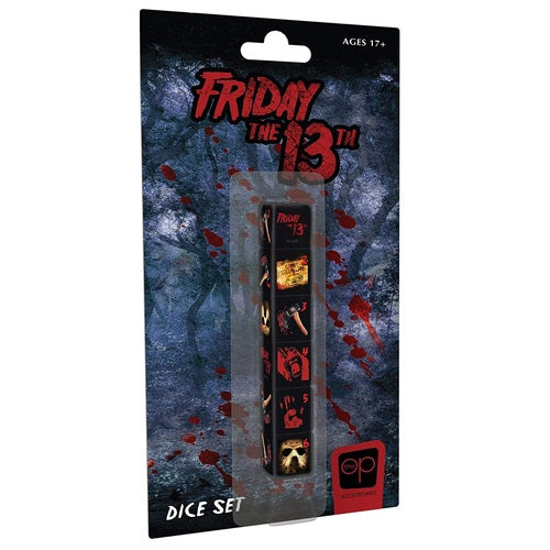 6pc Friday the 13th Dice Set