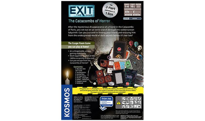 Exit: The Game The Catacombs of Horror