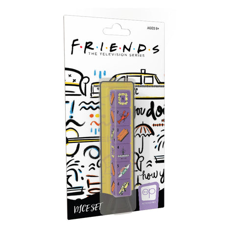 6pc Friends Dice Set