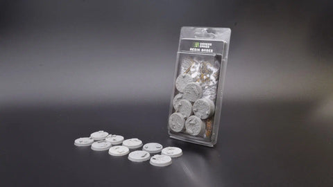 Gamers Grass: Resin Bases Rockey Field 32mm