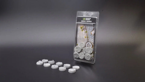 Gamers Grass: Resin Bases Urban Warfare 25mm