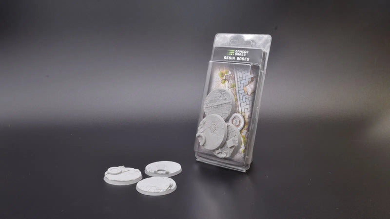 Gamers Grass: Resin Bases Urban Warfare 50mm
