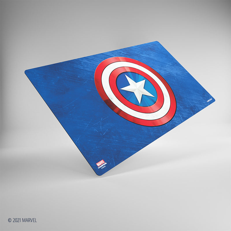 Marvel Champions Prime Game Mat Captain America