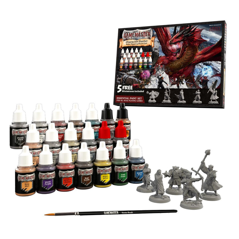 Gamesmaster: Character Starter Role Playing Paint Set
