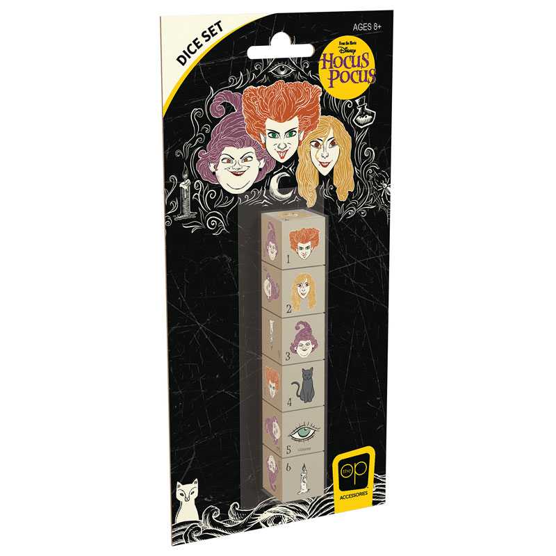 6pc Hocus Pocus Dice Set