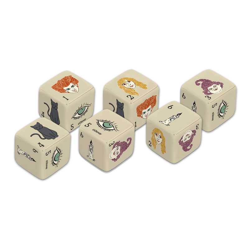 6pc Hocus Pocus Dice Set